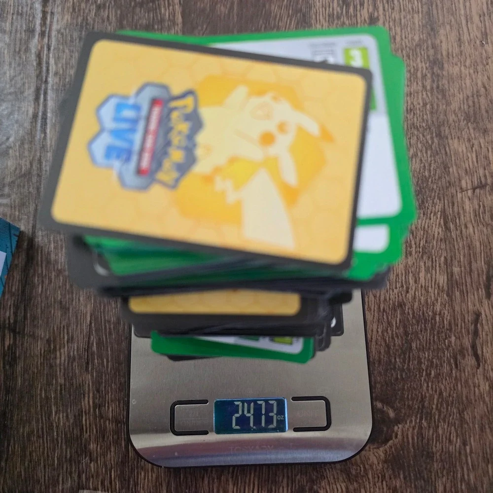 500+ POKEMON Live QR Code Cards Bulk Lot 24 oz Unused Digital Reward